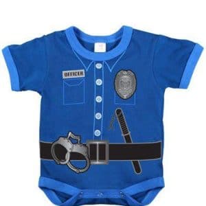 Rothco Bodystocking - Politiuniform (Blå, 68 / 12-18 måneder)