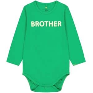 Brother langærmet Body - Bright Green - 56