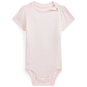 Ralph Lauren Baby Girl Bodystocking Short Sleeved Delicate Pink - Str. 12 mdr