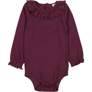 MarMar Modal Fine Rib Deep Mulberry Brandine Body - Str. 2 mdr/56