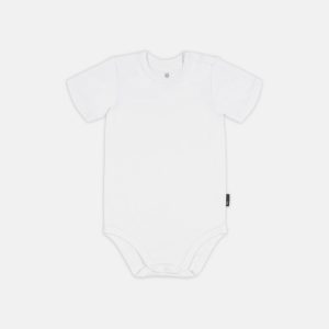 Kortærmet body | Bambusviskose | Hvid
