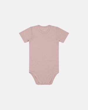 Kortærmet body | Bambusviskose | Rose