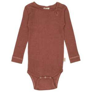 Petit Piao - Body L/S Modal - Dusty Rose - 74
