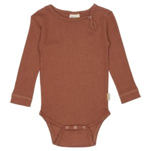Petit Piao - Body L/S Modal - Latte - 74