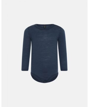 JBS Of Denmark uld body i navy til babyer