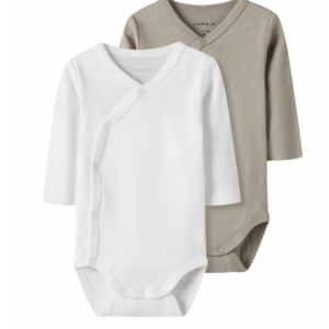 Name It 2-pak bodystockings til baby