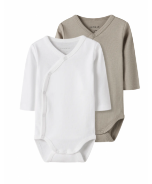 Name It 2-pak bodystockings til baby