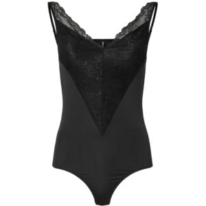 PIECES DAME BODYSTOCKING PCOLIVIA - Black