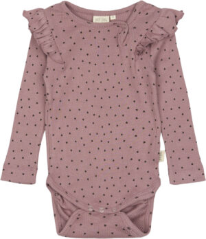 Body L/S Frill Modal Heart