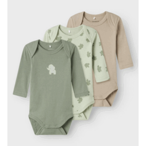 Name it 3pak bodystockings til drenge