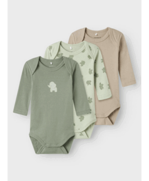 Name it 3pak bodystockings til drenge
