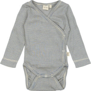Ppdian Body L/S Fold Over Stripe NB Noos