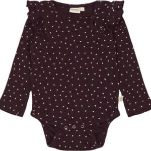 Body L/S Frill Modal Heart