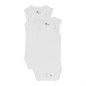 BIRKHOLM 2-Pak Ærmeløs Body Perfekt Hvid
