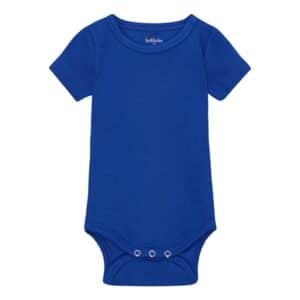 BIRKHOLM Kortærmet Rib Body Kobolt Blå