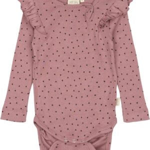 Body L/S Frill Modal Heart