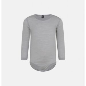 JBS Of Denmark uld body i grå til babyer