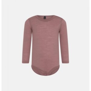 JBS Of Denmark uld body i lyserød til babyer