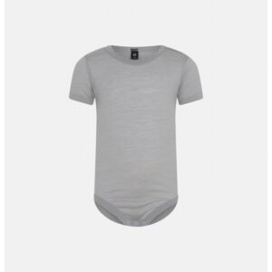 JBS Of Denmark uld body m. korte ærmer i grå til babyer