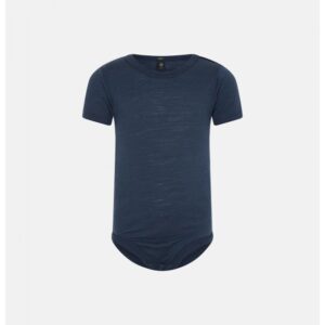 JBS Of Denmark uld body m. korte ærmer i navy til babyer