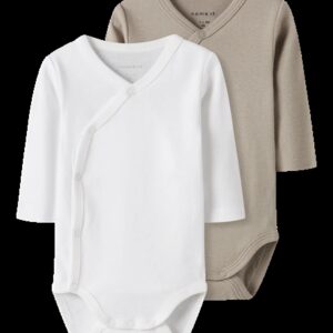 NAME IT 2-Pak Wrap Body Pure Cashmere