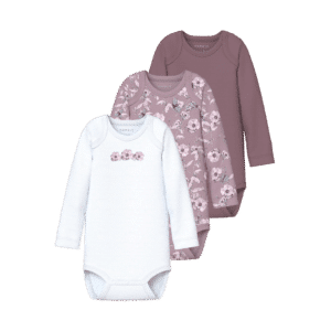 NAME IT 3-Pak Body Langærmet Grape Shake