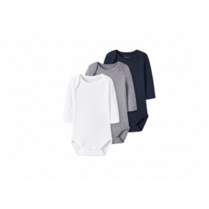 Name It 3pak Bodystockings solid NOOS i multifarvet til baby