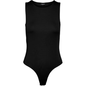 PIECES dame bodystocking top PCNEJA - Black