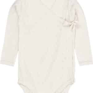 Pointelle Heart Crossover Body LS