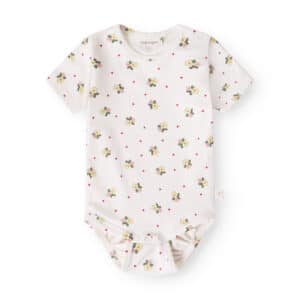 That's Mine - Ellis SS bodystocking - Sweetheart Petals - 92cm - 2Y