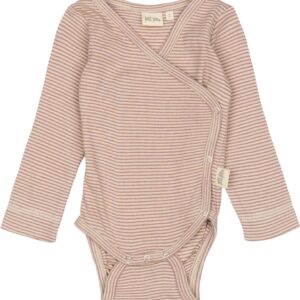 Ppdian Body L/S Fold Over Stripe NB Noos