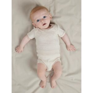 Name It 3-pak kortærmet body i beige og creme med dyr til børn