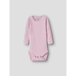 Name It Kab langærmet body i lys rosa til piger